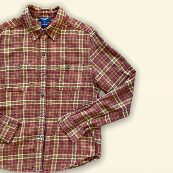The Limited Plaid Button Down - Picture 2 of 4